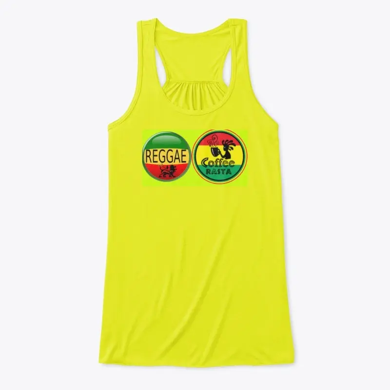 Reggae Coffee Rasta Tank Top