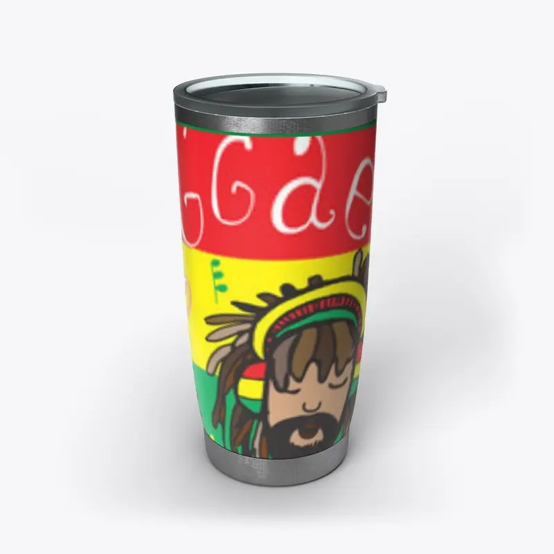 I Love Reggae Drinkware