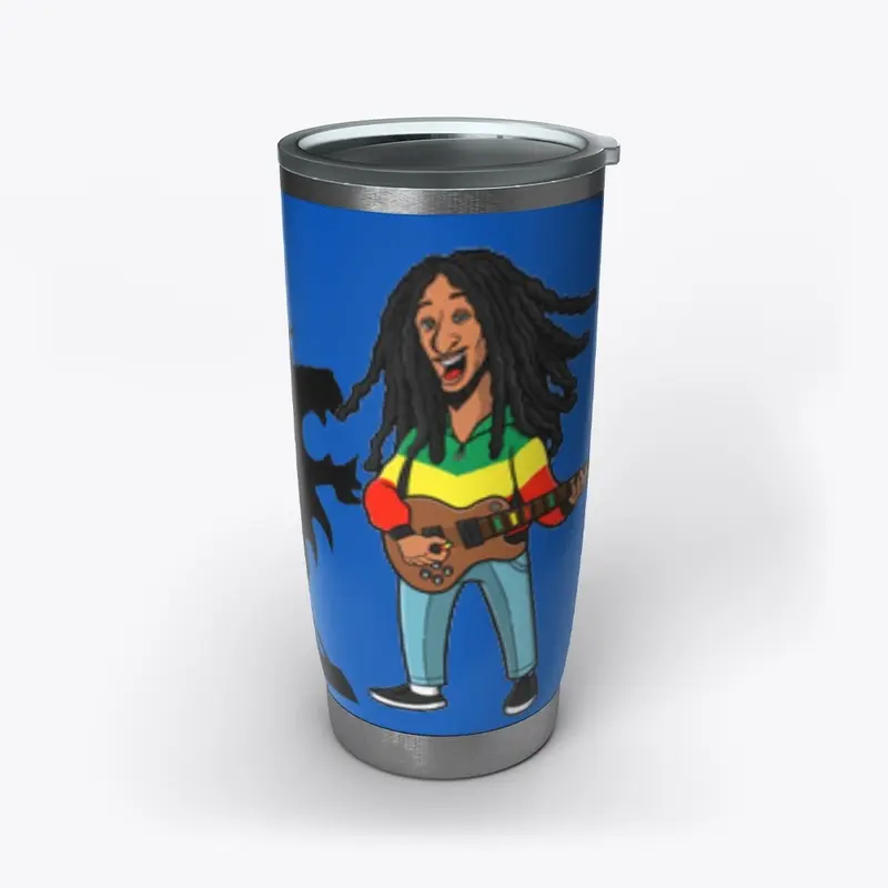 Judah Lion Rasta Man Drinkware