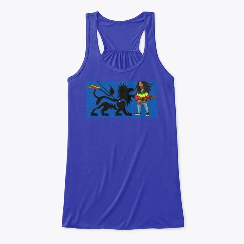 Lion Judah Rasta Man Tank Top