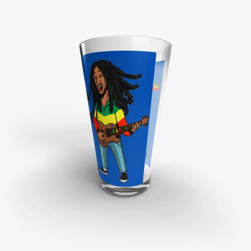 Judah Lion Rasta Man Drinkware